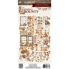 49 and Market - Season's Bounty - Laser Cut Outs - Elements by Dennis Bruton