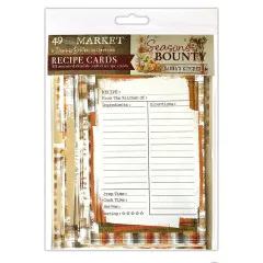 49 And Market - Recipe Cards - Season's Bounty by Dennis Bruton