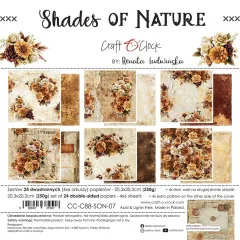 Shades Of Nature - 8x8 Paper Set by Renata Ludwinska