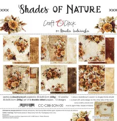 Shades Of Nature - 12x12 Paper Set by Renata Ludwinska