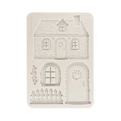 Silicone Mould A5 - Christmas Cottage