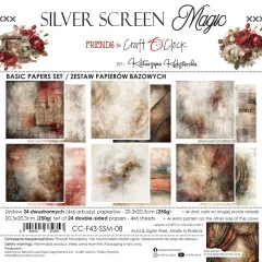 Silver Screen Magic - 8x8 Basic Paper Set