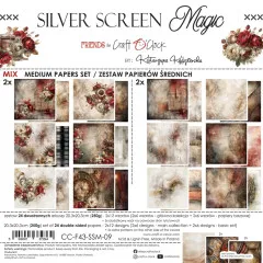 Silver Screen Magic - 8x8 Medium Paper Set