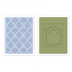 Embossing Folder - Rosebuds and Seed Packet Set