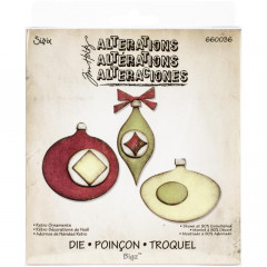 Bigz Die by Tim Holtz - Retro Ornaments