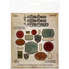 Thinlits Die Set by Tim Holtz - Labels