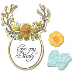 Framelits Dies w/Clear Stamps - Sweet Deer