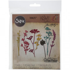 Thinlits Die by Tim Holtz - Wildflowers