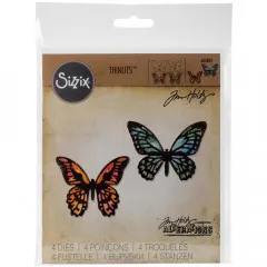 Thinlits Die by Tim Holtz - Mini Detailed Butterflies