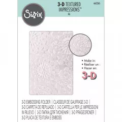 3D Embossing Folder - Doily