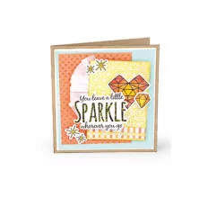 Framelits Dies W/Stamps - Sparkle