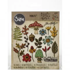 Thinlits Die by Tim Holtz - Funky Foliage