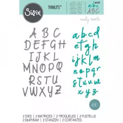 Thinlits Die Set - Alphabet Set Emily Tootle