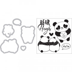 Framelits Die and Stamp Set - Bear Hugs