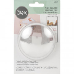 Sizzix Shaker Domes - Circle 2 1/2inch