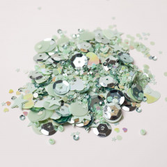 Sizzix Sequins and Beads - Green Tea