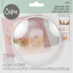 Sizzix Shaker Domes - Circle 3 1/2inch