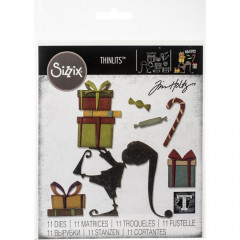 Thinlits Die Set by Tim Holtz - Santas Helper