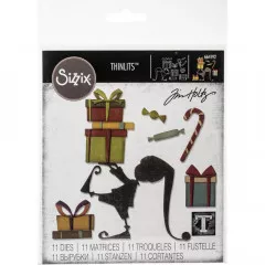 Thinlits Die Set by Tim Holtz - Santas Helper