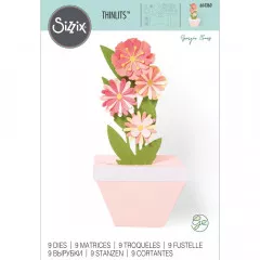 Thinlits Die Set - Pop-Up Plant Pot