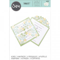 Thinlits Die Set - Floral Edges No. 2