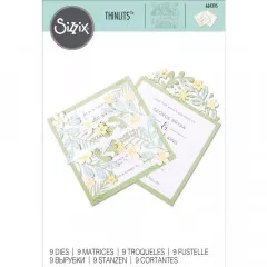 Thinlits Die Set - Floral Edges No. 2