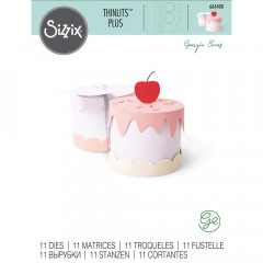 Thinlits Plus Die Set - Cake Box