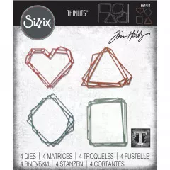 Thinlits Die Set - Geo Frames