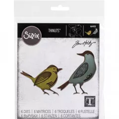 Thinlits Die Set by Tim Holtz - Feathered Friends