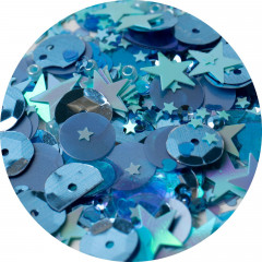 Sizzix Sequins and Beads - Bluebell