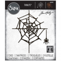 Thinlits Dies by Tim Holtz - Spider Web