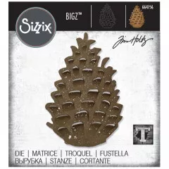 Bigz Die by Tim Holtz - Pinecone