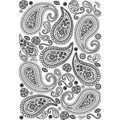 3D Embossing Folder - Paisley