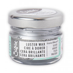 Sizzix Effectz Luster Wax - Silver