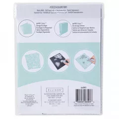 Sizzix Printed Magnetic Sheets - Mint Julep