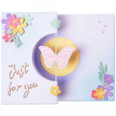 Thinlits Die Set - Butterfly Spinner Card