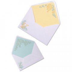 Thinlits Die Set - Foliage Envelope Liners