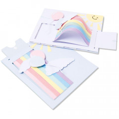 Thinlits Die Set - Rainbow Slider Card