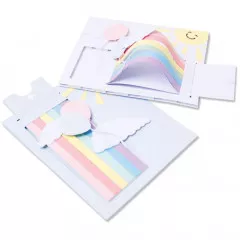 Thinlits Die Set - Rainbow Slider Card