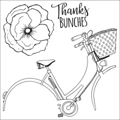 Framelits Die w/Stamps - Thankful Bicycle