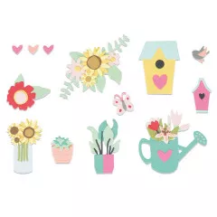 Thinlits Die Set - Floral Garden