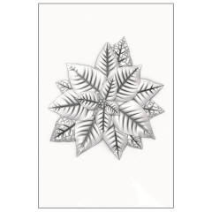 3D Embossing Folder - Poinsettia