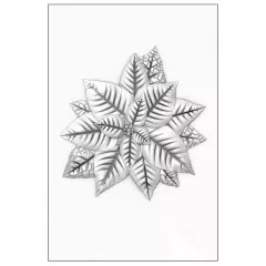 3D Embossing Folder - Poinsettia