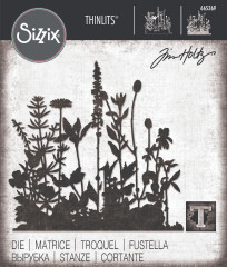 Thinlits Die by Tim Holtz - Flower Field