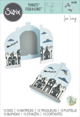 Thinlits Die Set - Card, Bell Jar Fold-a-Long