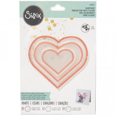 Sizzix Shaker Panes - Hearts