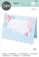 Thinlits Die Set - Lace Card Base