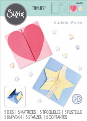 Thinlits Die Set - Box Heart and Star Card