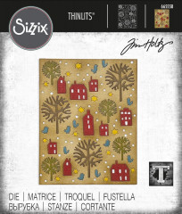 Thinlits Die by Tim Holtz - Countryside