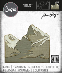 Thinlits Die Set by Tim Holtz - Mountain Top